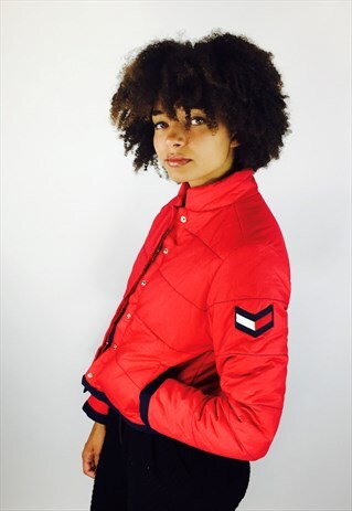 TOMMY HILFIGER 90S PUFFER BOMBER JACKET