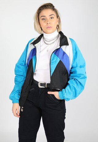 GIVENCHY COLOURFUL ACTIVE WEAR NYLON WINDBREAKER JACKET