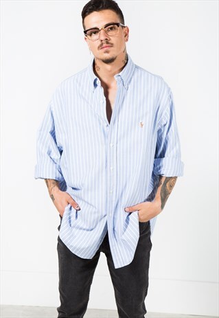 VINTAGE 80S POLO RALPH LAUREN SHIRT/ S4540