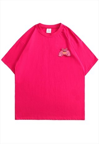 KALODIS CARTOON SIMPLE CASUAL LOOSE COTTON T-SHIRT