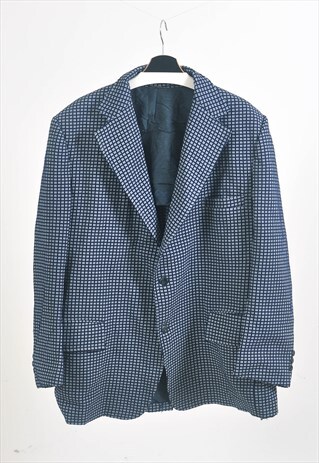 Vintage 90s checked blazer jacket