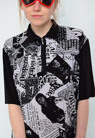 MICHAEL JACKSON BLACK T-SHIRT