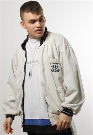 VINTAGE FRED PERRY REVERSIBLE BOMBER JACKET