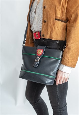 VINTAGE 90S MARINE STYLE SHOULDER BAG