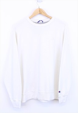 Vintage Champion Sweatshirt White Pullover Crewneck 90s