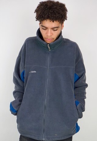 VINTAGE 90'S COLUMBIA ZIP-UP JUMPER