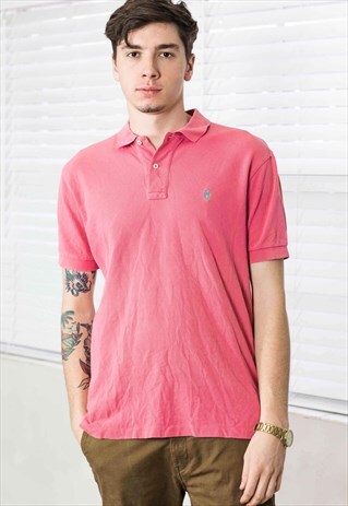 VINTAGE RALPH LAUREN SHIRT LOGO 90S M 9.4