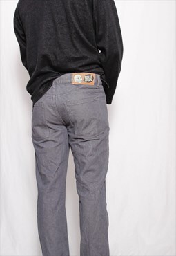90s grunge y2k vintage Cheap Monday grey slim jean pants