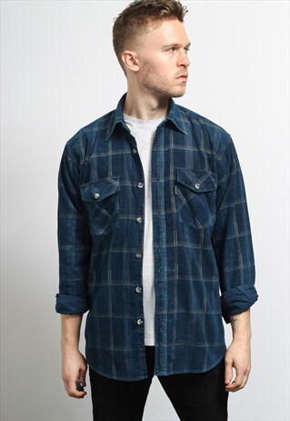 VINTAGE CORDUROY CORD SHIRT