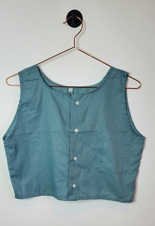 UPCYCLED VINTAGE CROP TOP SIZE 12-14