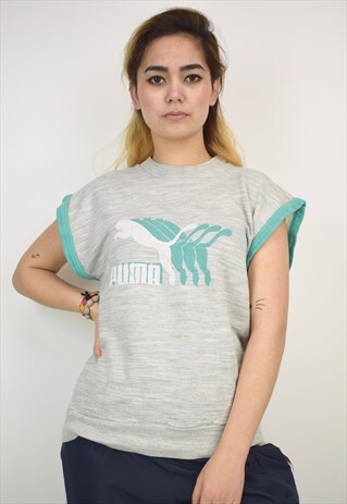 VINTAGE 90'S PUMA SWEAT TOP