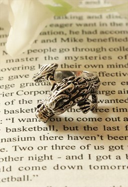 Silver Dragon Ring 