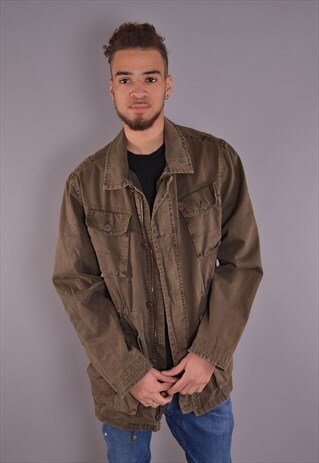 LEVI'S KHAKI PARKA JACKET RLH2441