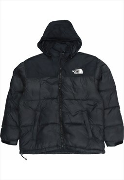 Vintage 90's The North Face Puffer Jacket Hooded Zip Up