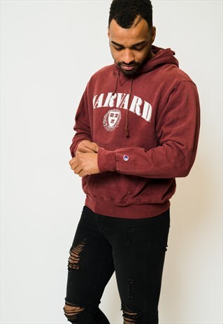 VINTAGE CHAMPION HARVARD HOODIE