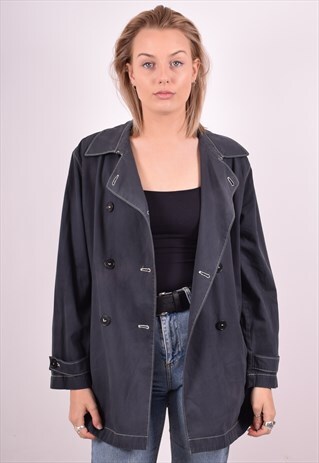 ICEBERG WOMENS VINTAGE JACKET LARGE GREY 90S
