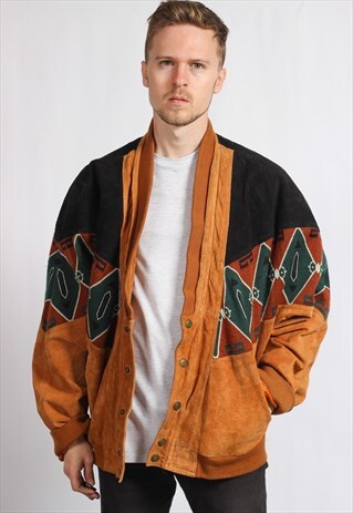 VINTAGE AZTEC FESTIVAL JACKET