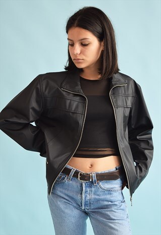 90'S RETRO GRUNGE CULT SCANDI JACKET TOP