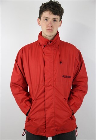 VINTAGE COLUMBIA RED JACKET