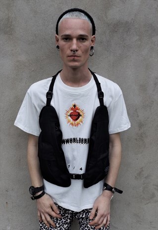 UNISEX CROSS BODY CHEST RIG SHOULDER BAG TACTICAL RUCKSACK