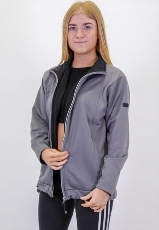 VINTAGE REEBOK JACKET IN GREY SMALL