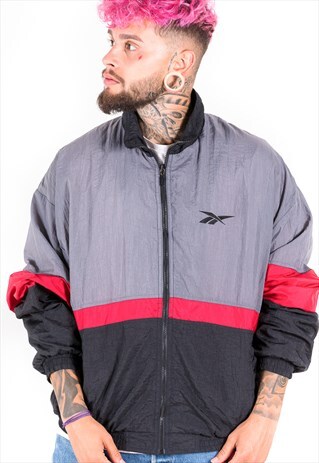 VINTAGE 80S REEBOK SHELL JACKET / S4477
