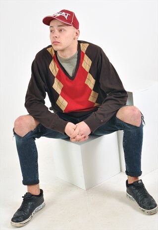 VINTAGE TOMMY HILFIGER V NECK JUMPER