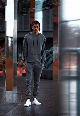 GREY TRACKSUIT BOTTOMS
