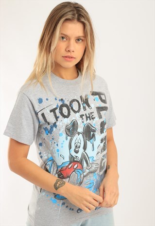 VINTAGE DISNEY MICKEY MOUSE PRINTS T-SHIRT