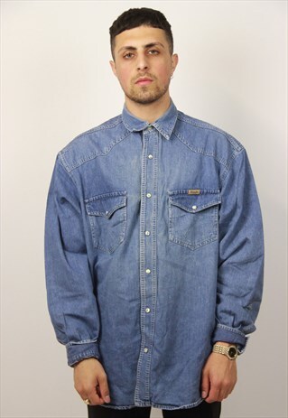 VINTAGE WRANGLER DENIM SHIRT