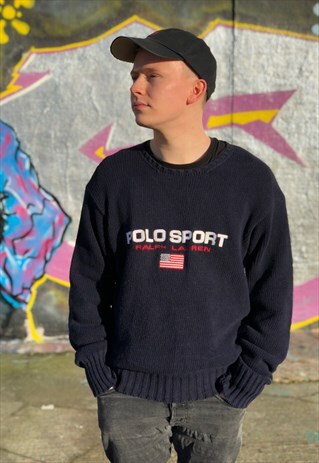 POLO SPORT KNITTED JUMPER