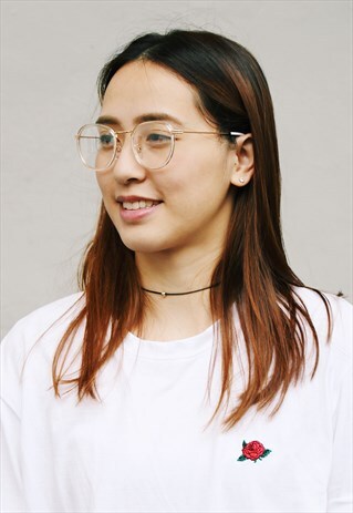 SHALEX CLEAR FRAME GLASSES