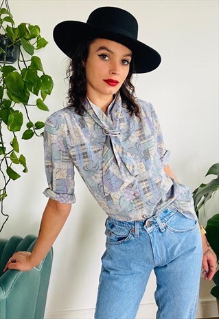 ABSTRACT PRINTED SHIRT