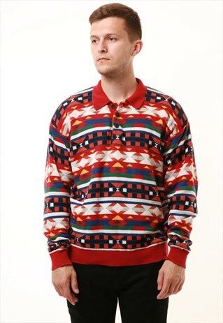 VINTAGE RARE VTG HUGO BOSS OLDSCHOOL JUMPER 15130