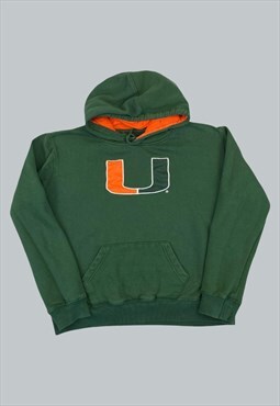 Green College Hoodie Miami Hurricanes Sweatshirt 2995