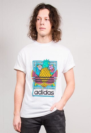 90'S VINTAGE ADIDAS FRUIT T-SHIRT