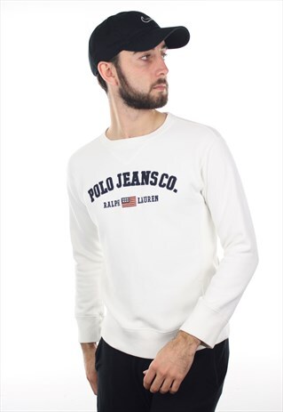 VINTAGE RALPH LAUREN POLO JEANS CO. SPELL OUT SWEATSHIRT