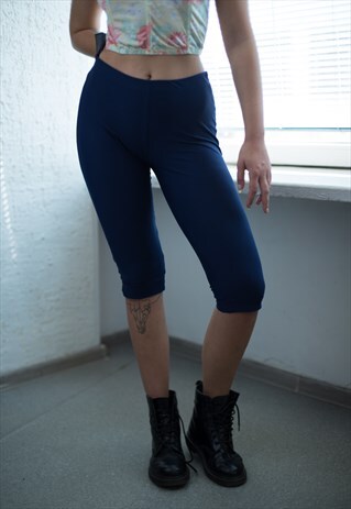 VINTAGE 90'S NAVY LEGGING
