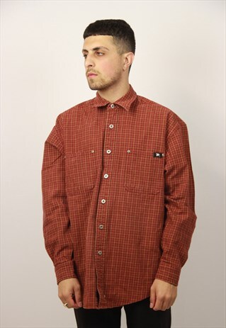 VINTAGE JCB CHECK SHIRT