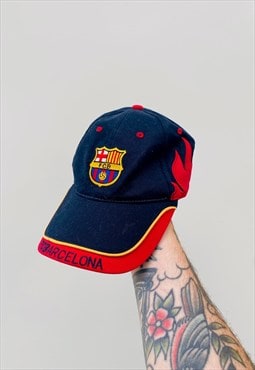 Vintage 90s Barcalona FC Embroidered Hat Cap
