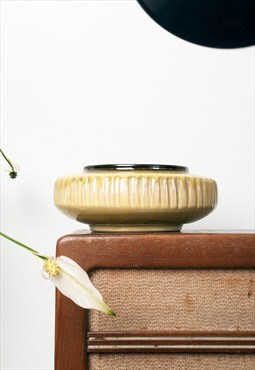 Vintage Panter 70s Signed Ceramic Ufo Vase Home Decor