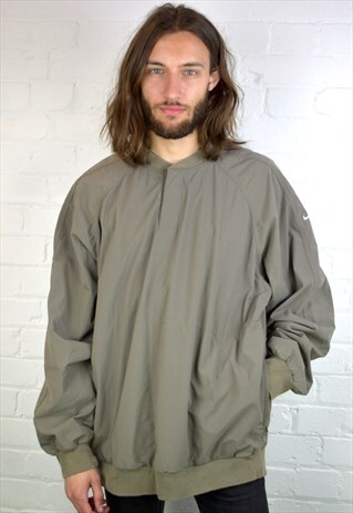 VINTAGE 90'S NIKE NYLON PULLOVER GOLF JACKET
