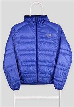 Vintage Blue The North Face Puffer Jacket Women's Small