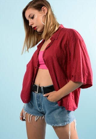 CROPPED PATTERN SHIRT