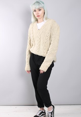 VINTAGE CABLE KNIT JUMPER
