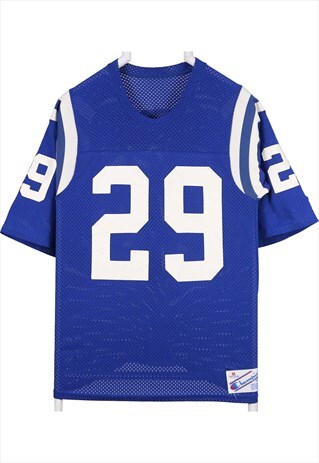 Vintage 90's Champion Jersey Colts NLF 29 Dickerson Blue