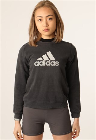 VINTAGE ADIDAS PRINTED LOGO SWEATSHIRT
