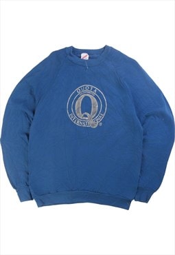 Vintage 90's Jerzees Sweatshirt Quota Heavyweight Crewneck