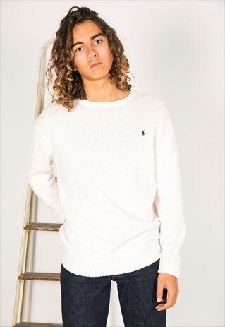 VINTAGE 80S POLO RALPH LAUREN JUMPER / R4113C200
