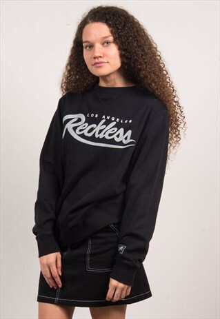 VINTAGE 90'S BLACK LOS ANGELES SWEATSHIRT